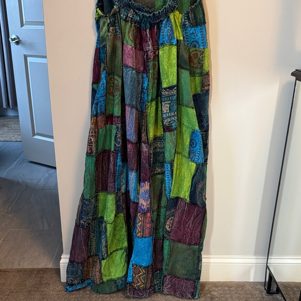 AFRICWAY Patchwork Jumpsuit - Picture 7 of 10